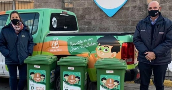 Llega a Santo Tomé la campaña Recicla tu Aceite